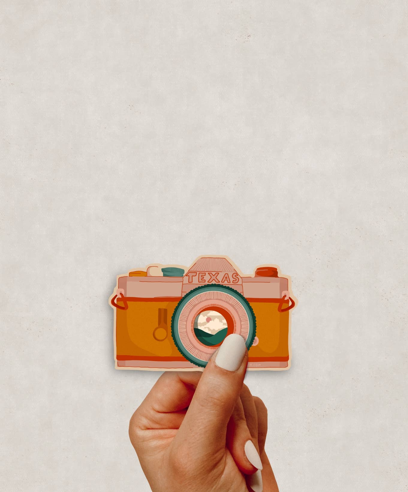 Vibey Camera Vinyl Sticker
