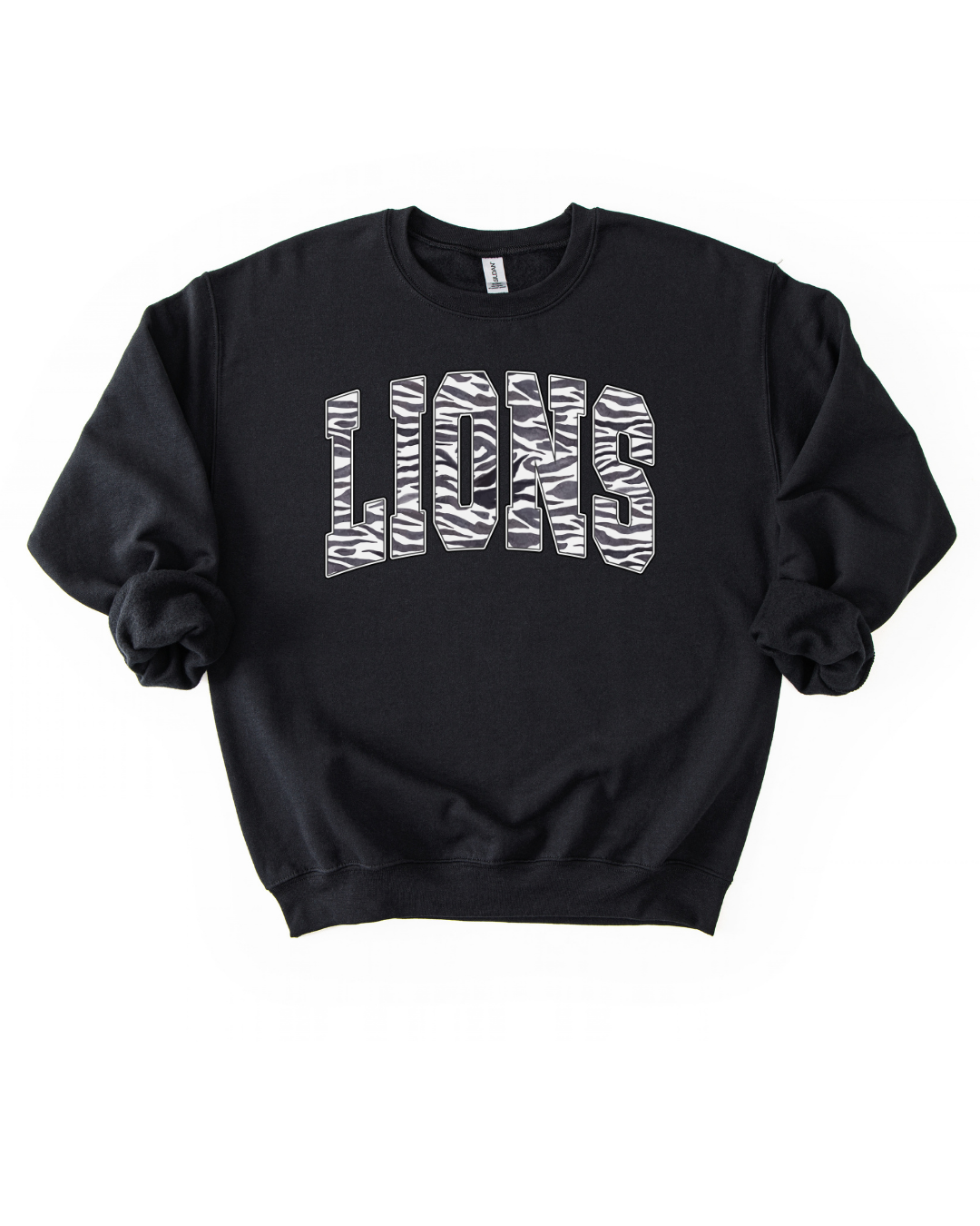 Lions Zebra Varsity Sweatshirt