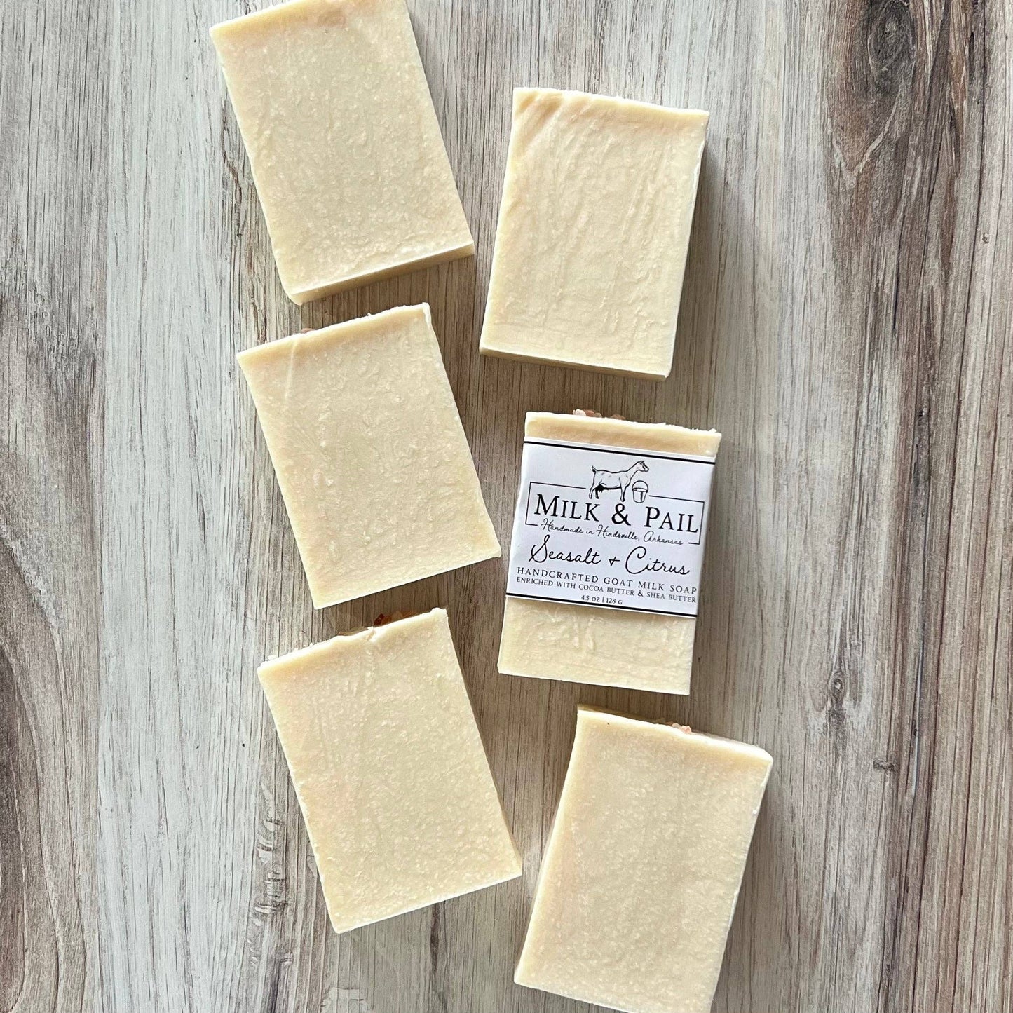 Seasalt and Citrus Goat Milk Soap