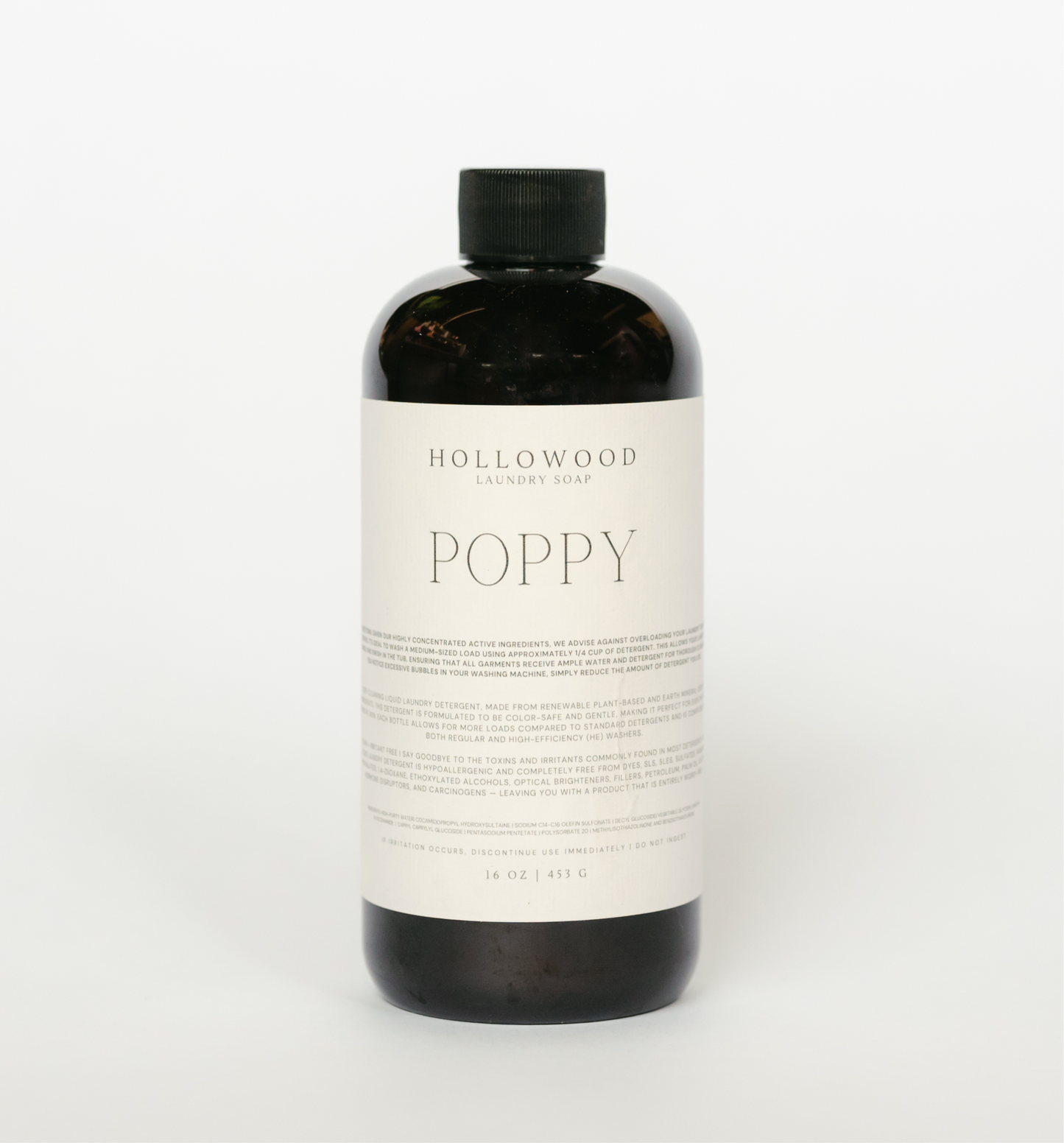 Poppy Luxury liquid laundry Detergent