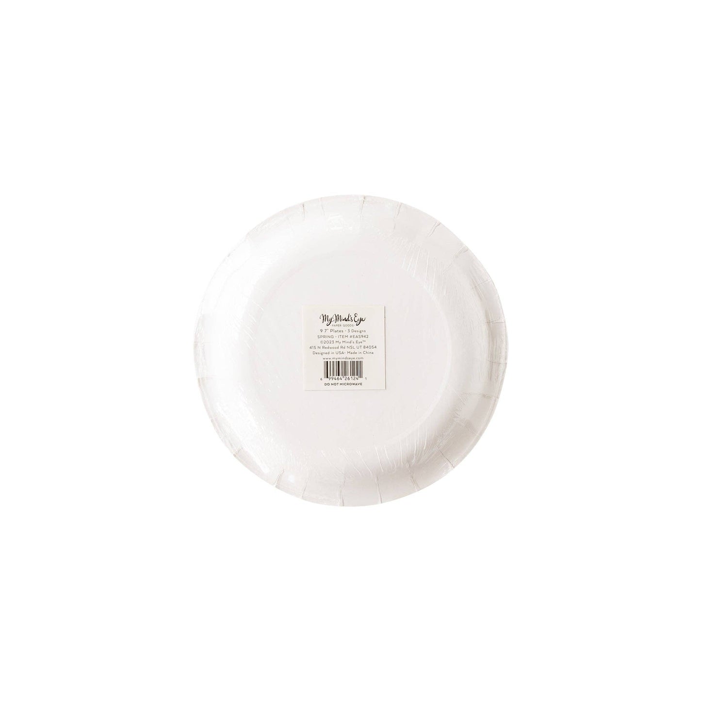 EAS942 - Watercolor Easter Round 7" Plate Set