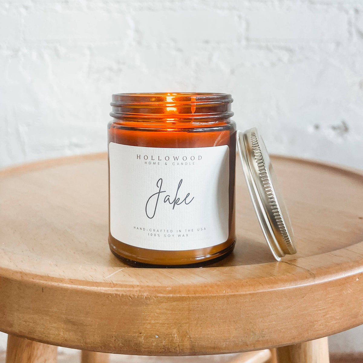 JAKE | GLASS JAR: 8 OZ