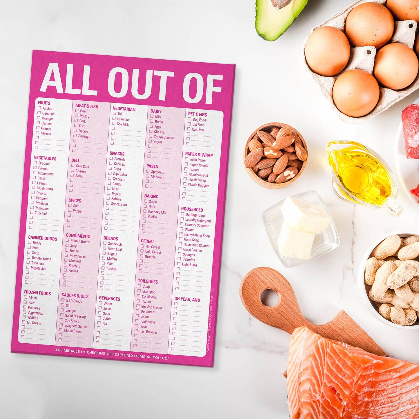 All Out Of Pad® with Magnet (Pink / Original)