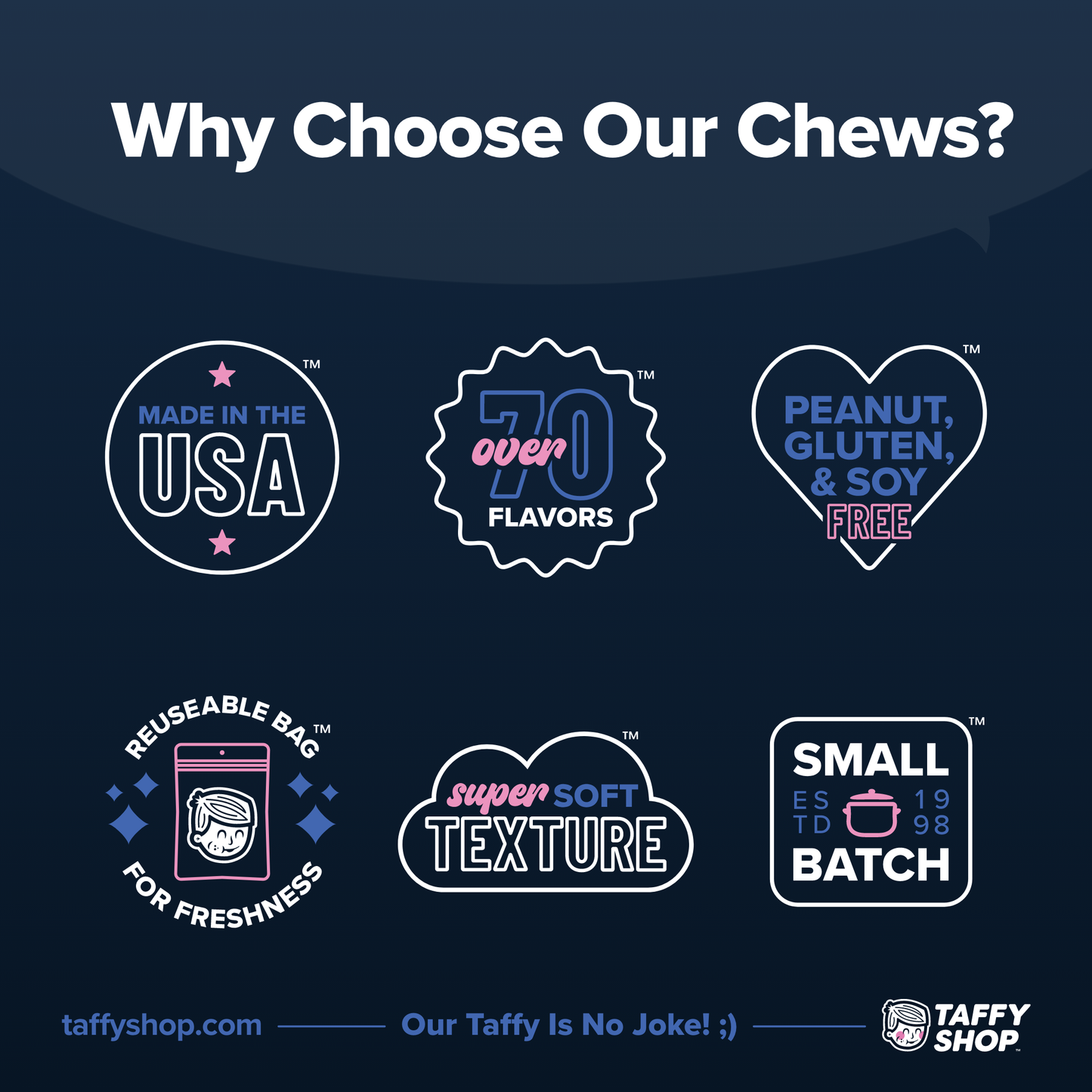 SUGAR-FREE Favorites™ Taffy Bag