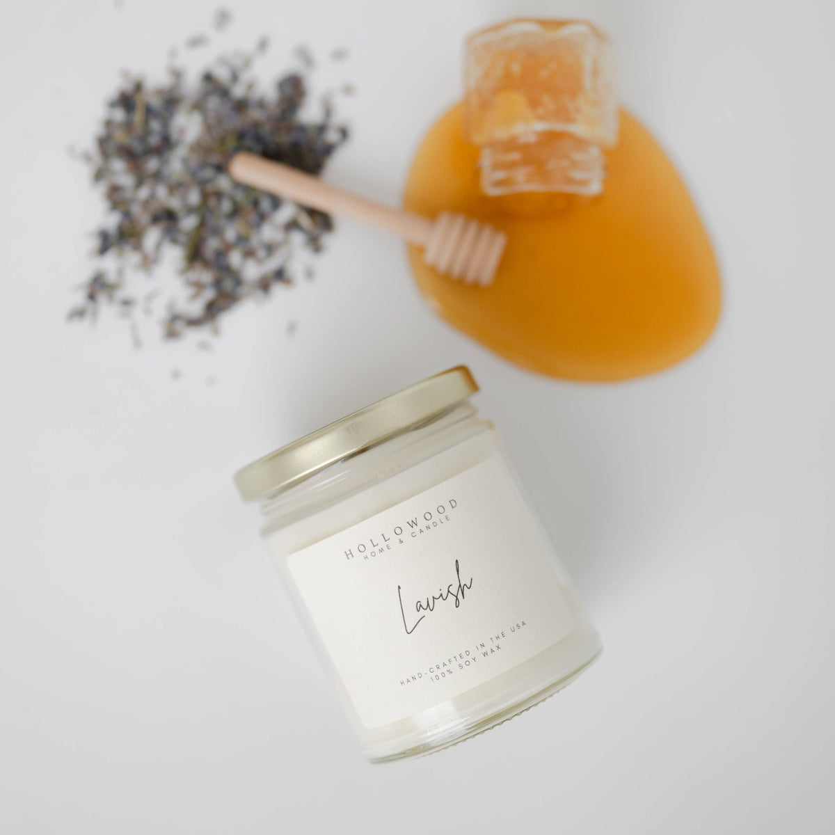LAVISH CANDLE: 8 Oz | 226 G