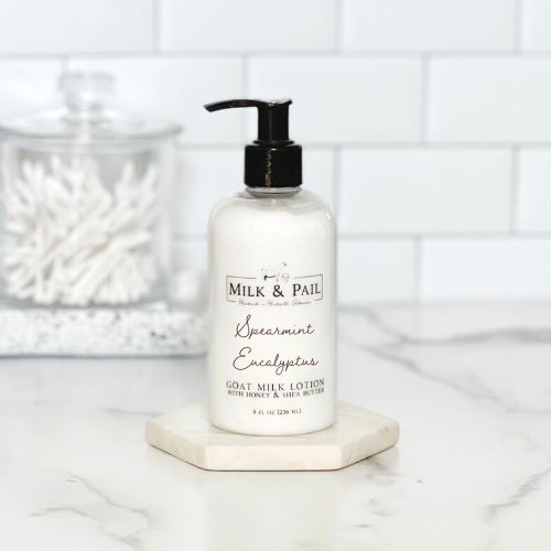 Spearmint Eucalyptus Goat Milk Lotion 8oz