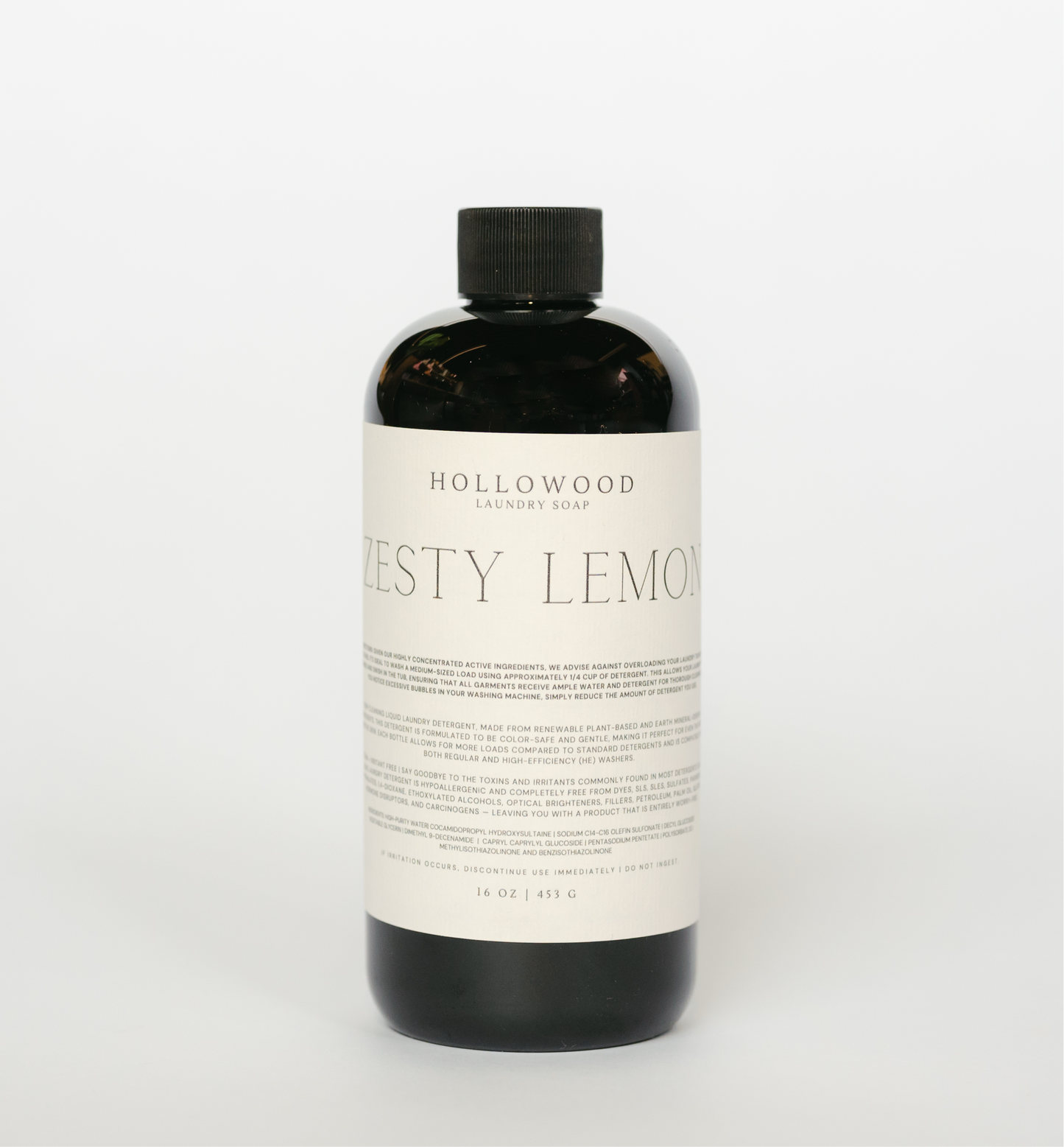 Zesty Lemon Luxury liquid laundry Detergent