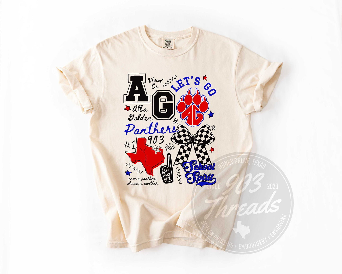 Alba Golden Panthers Legacy Board - Short/Long Sleeve