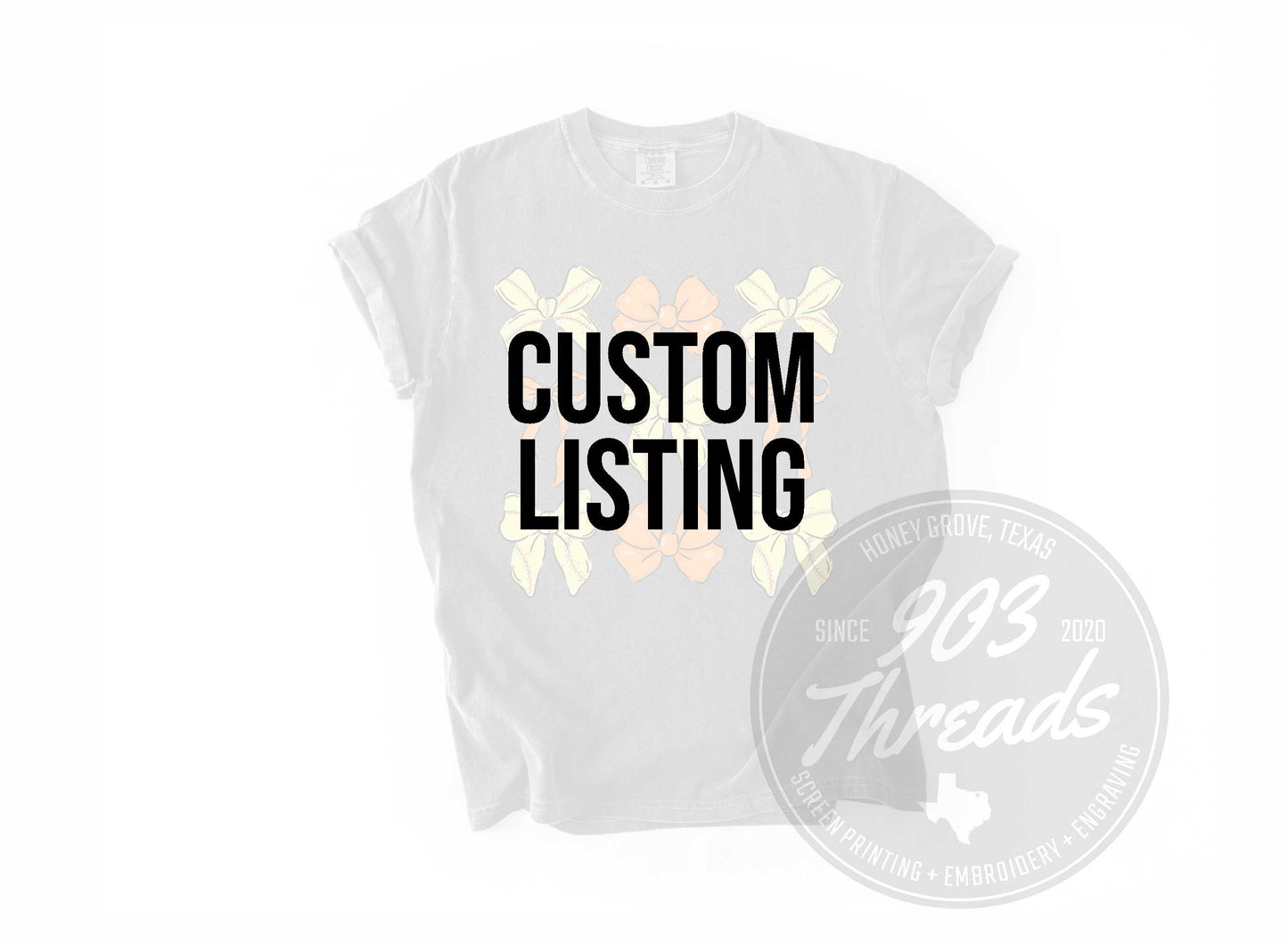 Custom Bases & Bows - Short/Long Sleeve