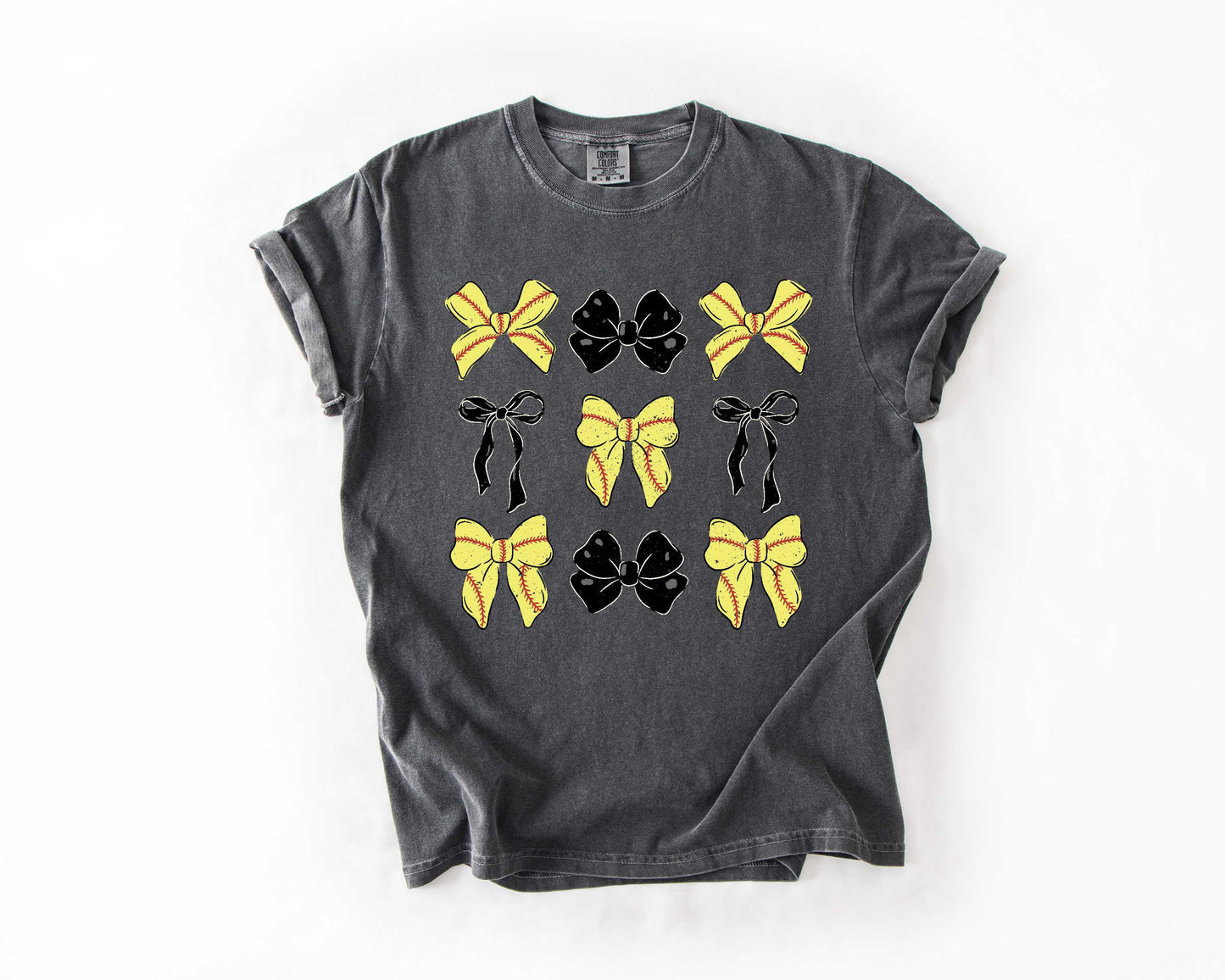 Bases & Bows Softball Black