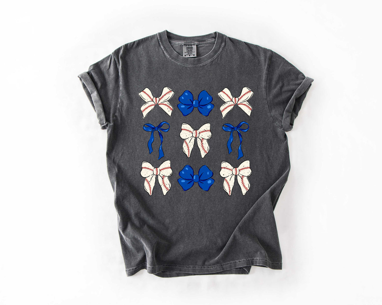 Bases & Bows Baseball Royal