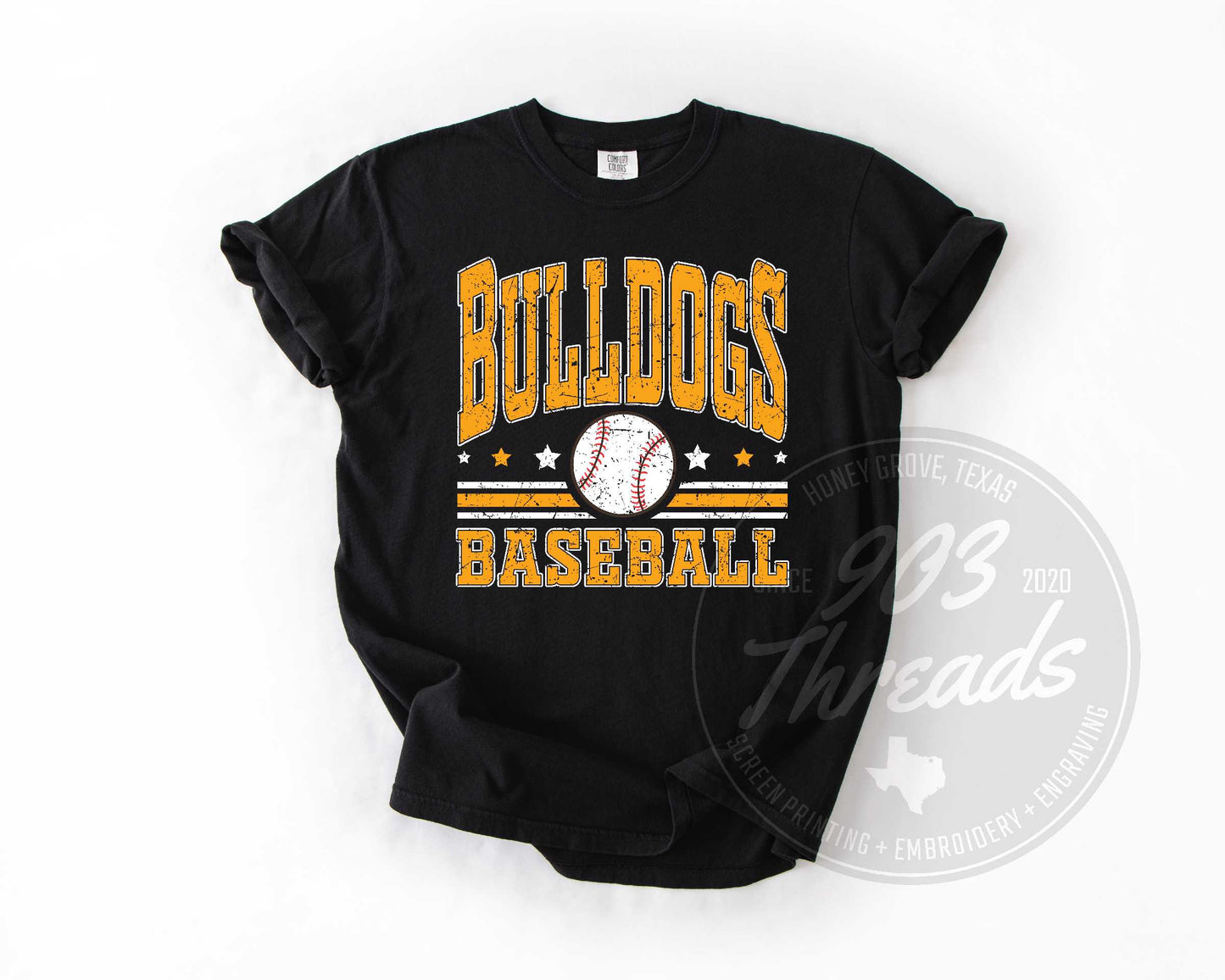 Queen City Bulldogs Baseball Sweatshirt/Short Sleeve