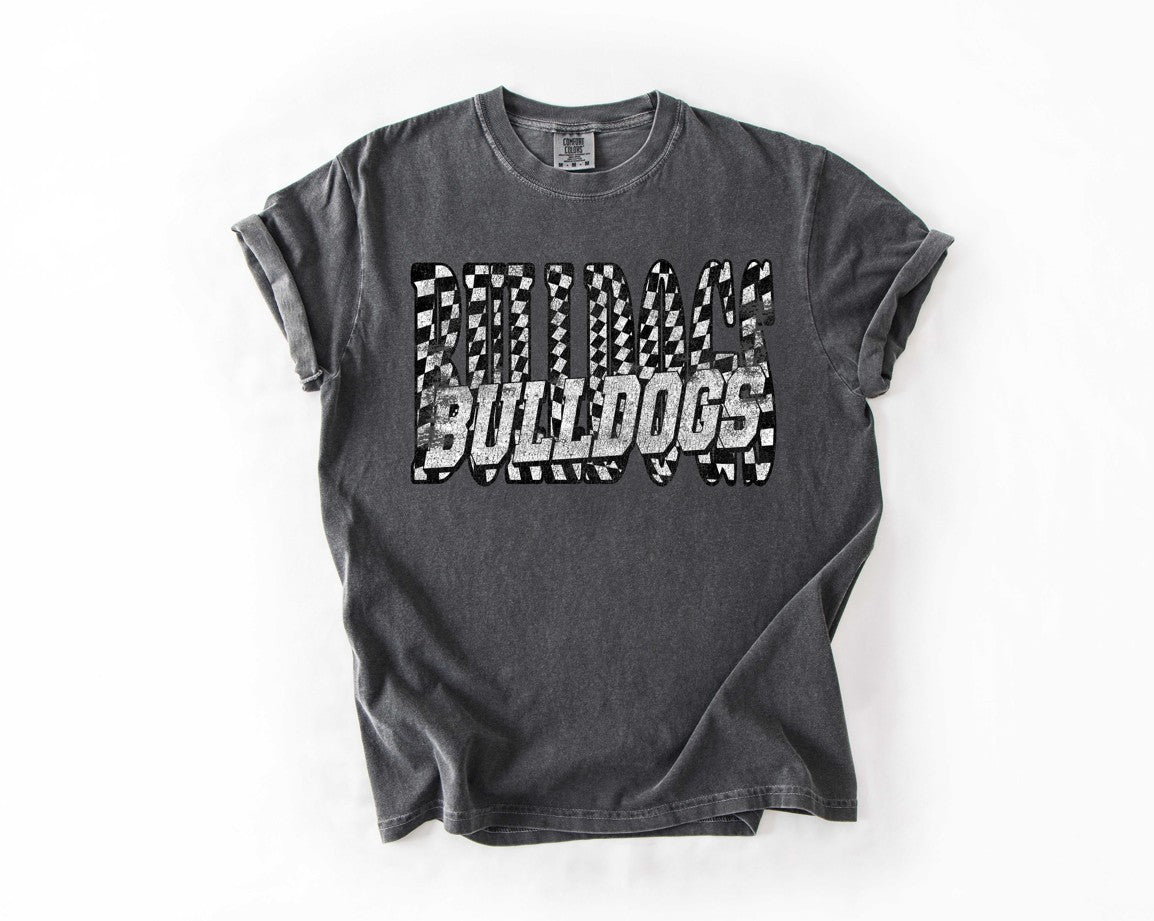 Bulldogs Rowdy Checkered Varsity