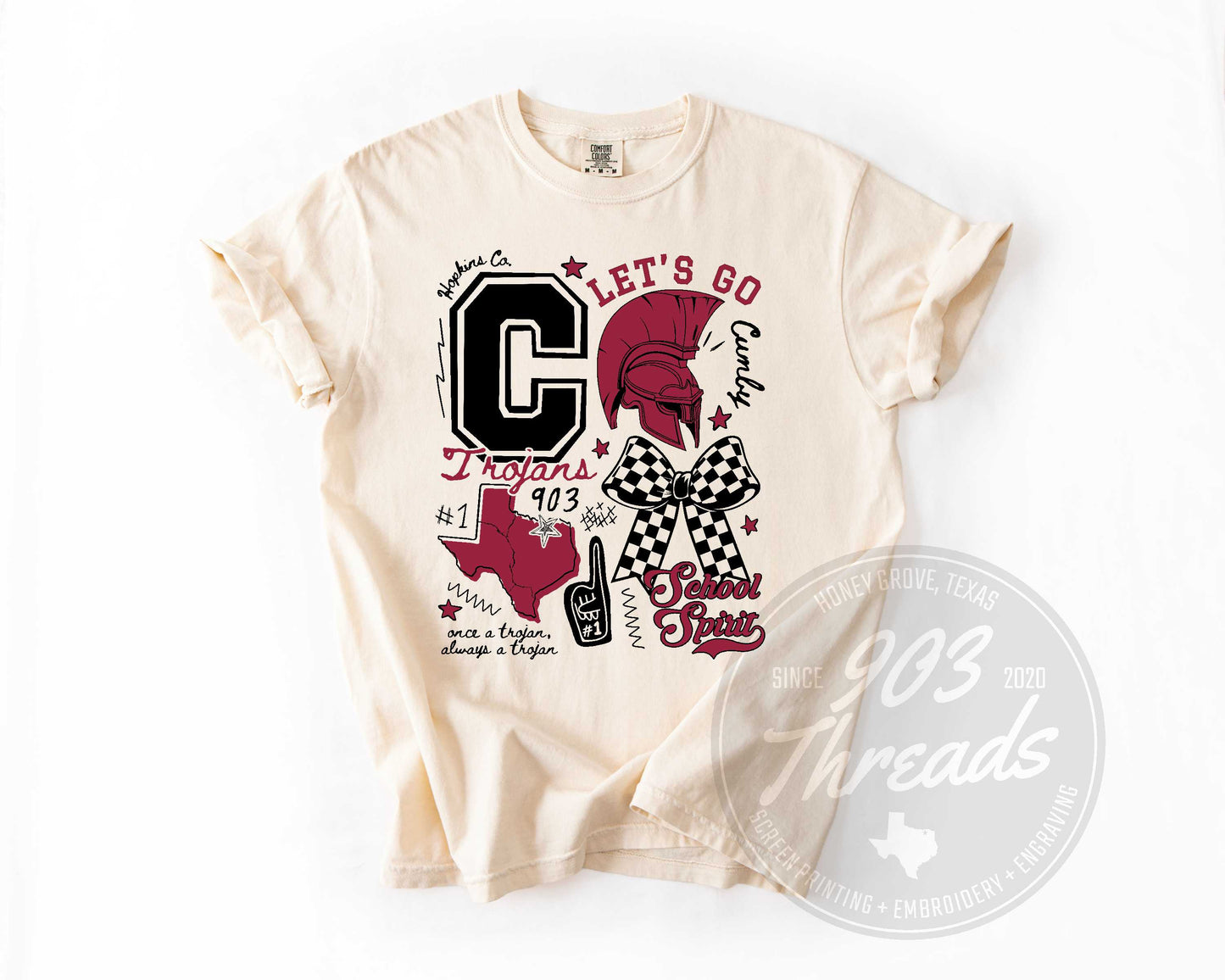 Cumby Trojans Legacy Board - Short/Long Sleeve