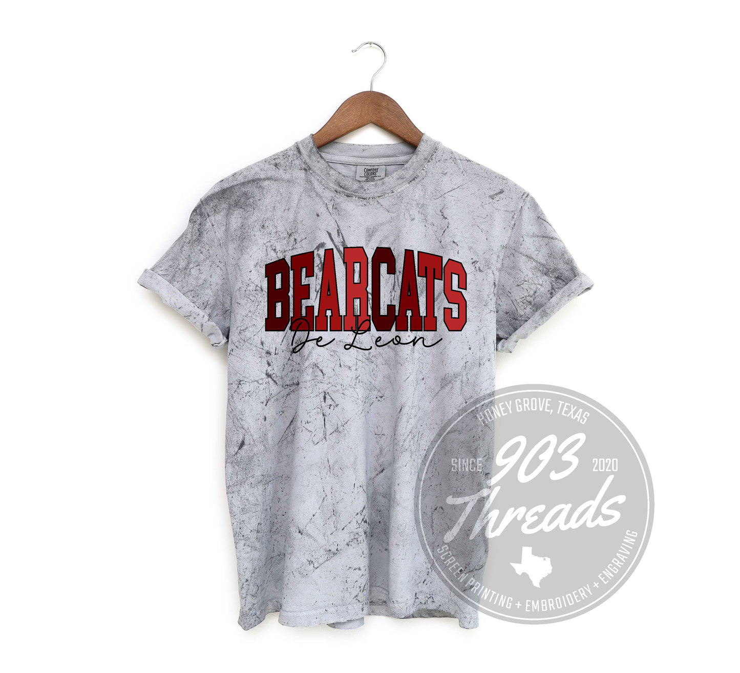 Deleon Bearcats Shades of Spirit Tee