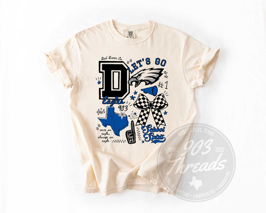Detroit Eagles Legacy Board - Short/Long Sleeve
