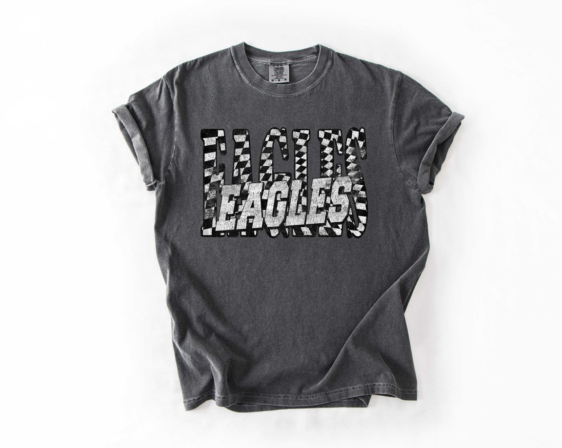 Eagles Rowdy Checkered Varsity