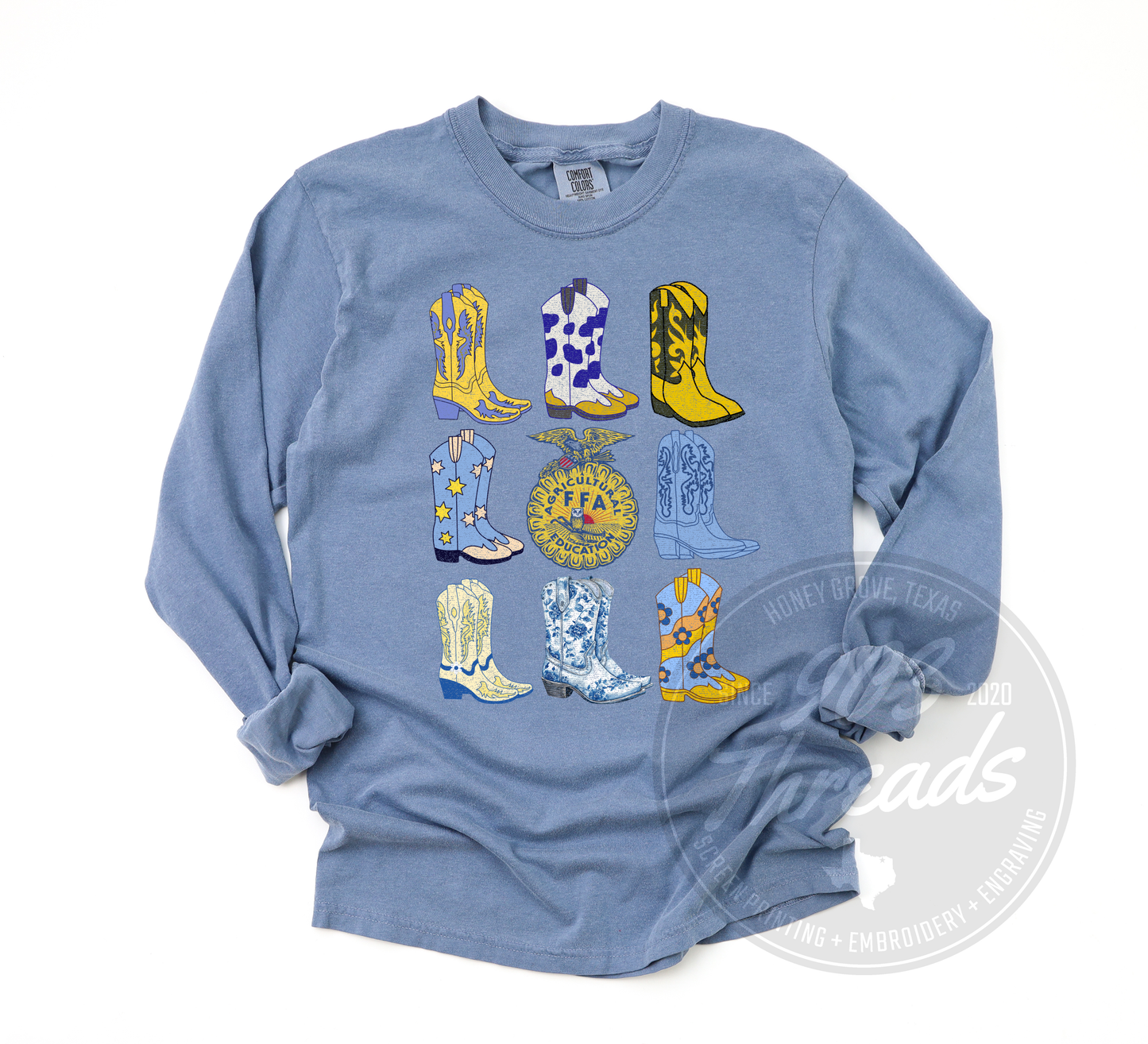 FFA Boots Tshirt -- Short/Long Sleeve & Sweatshirt