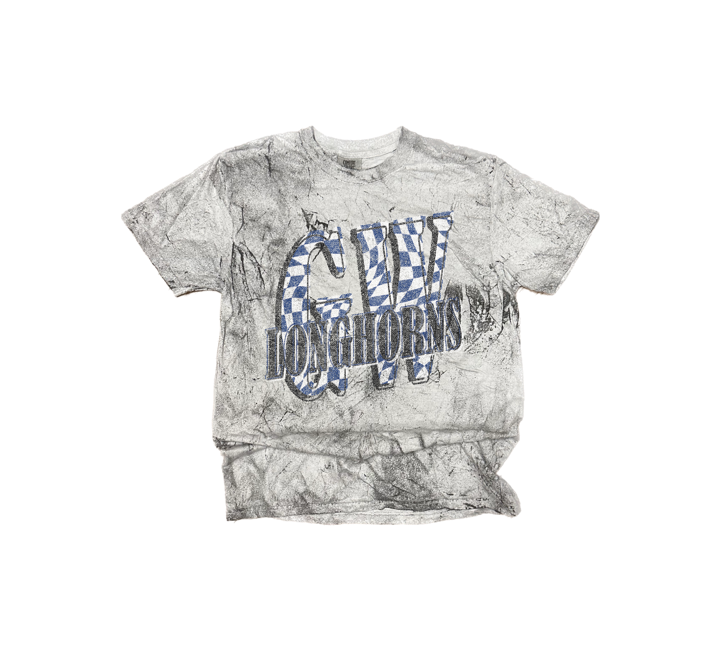 GW Longhorns Vintage Washed Spirit Tee