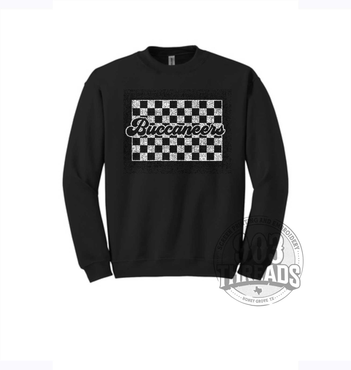 Harrison Buccaneers Checkered Sweatshirt