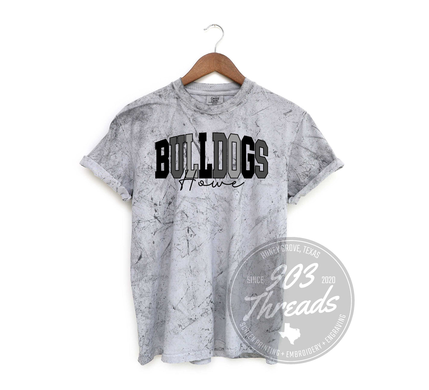 Howe Bulldogs Shades of Spirit Tee