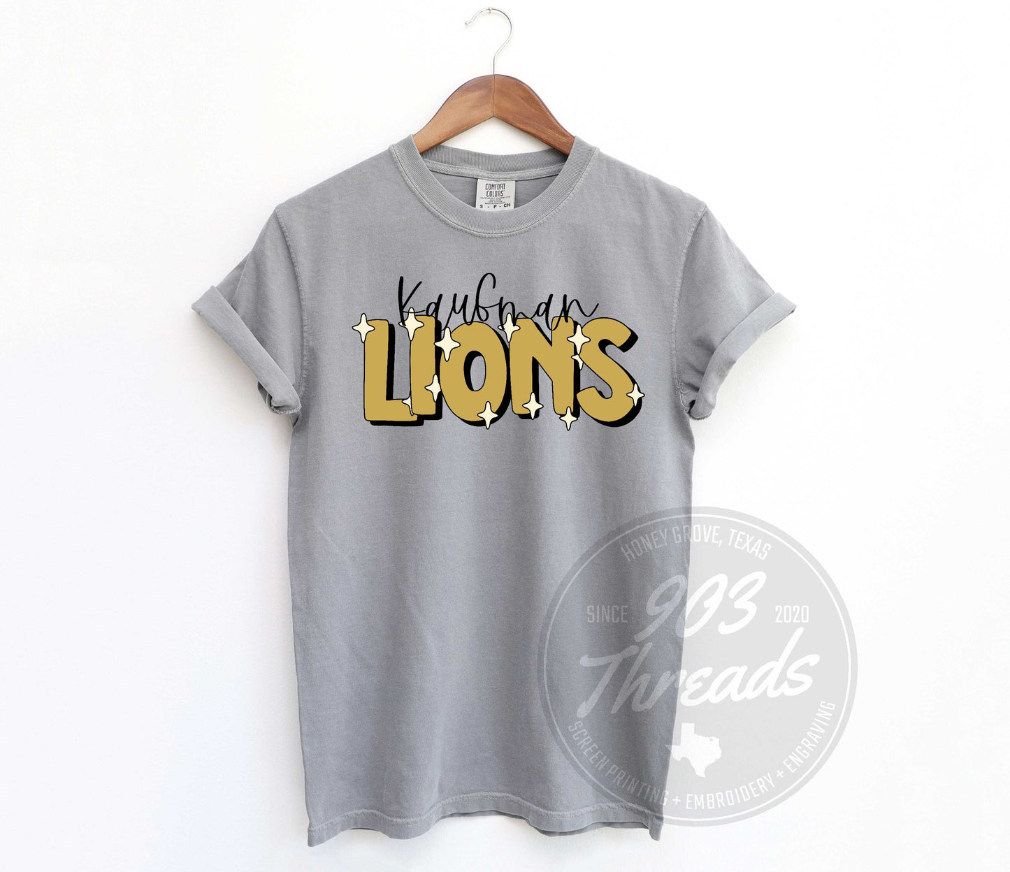 Kaufman Lions - School Spirit Sparkle