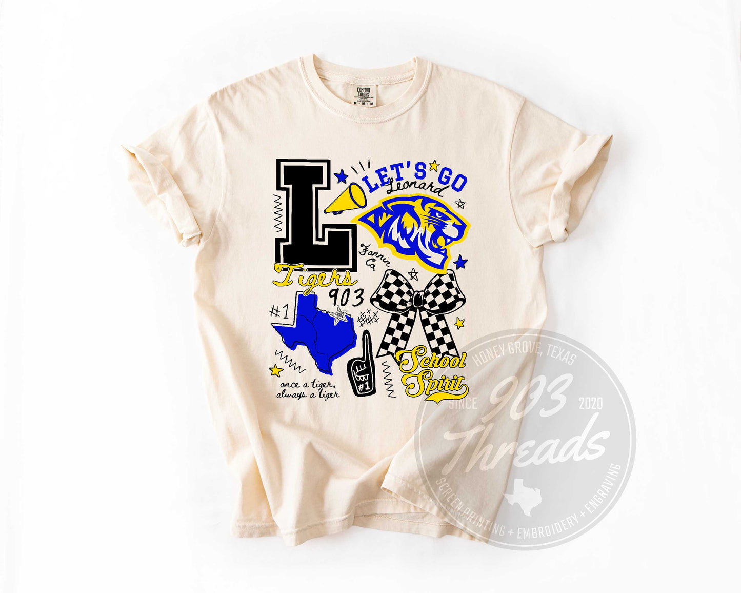 Leonard Tigers Legacy Board - Short/Long Sleeve