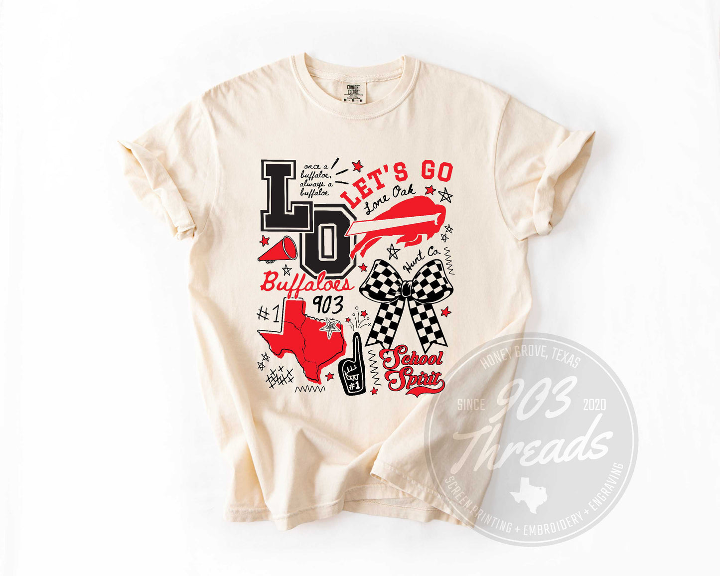 Lone Oak Buffaloes Legacy Board - Short/Long Sleeve