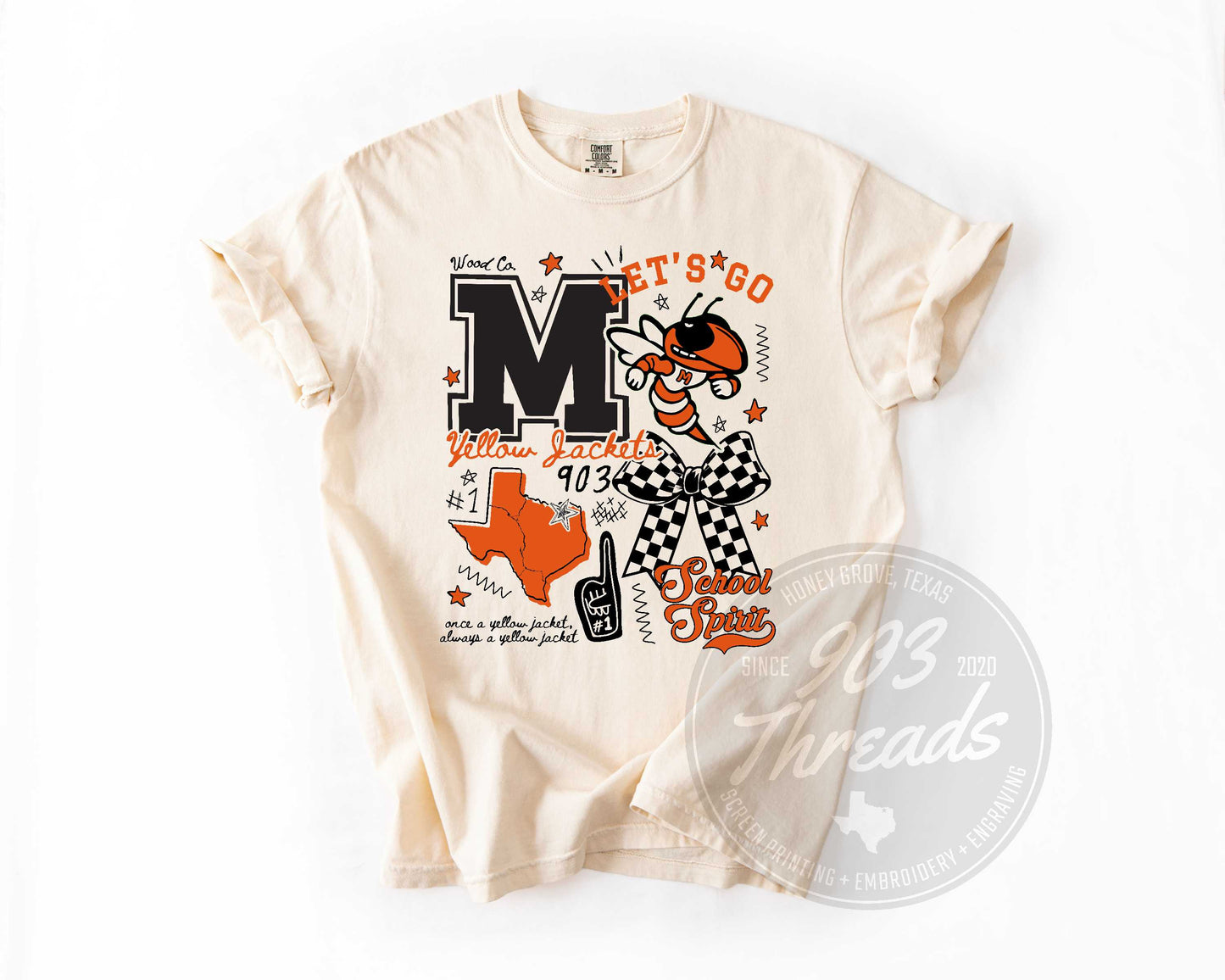 Mineola Yellow Jackets Legacy Board - Short/Long Sleeve