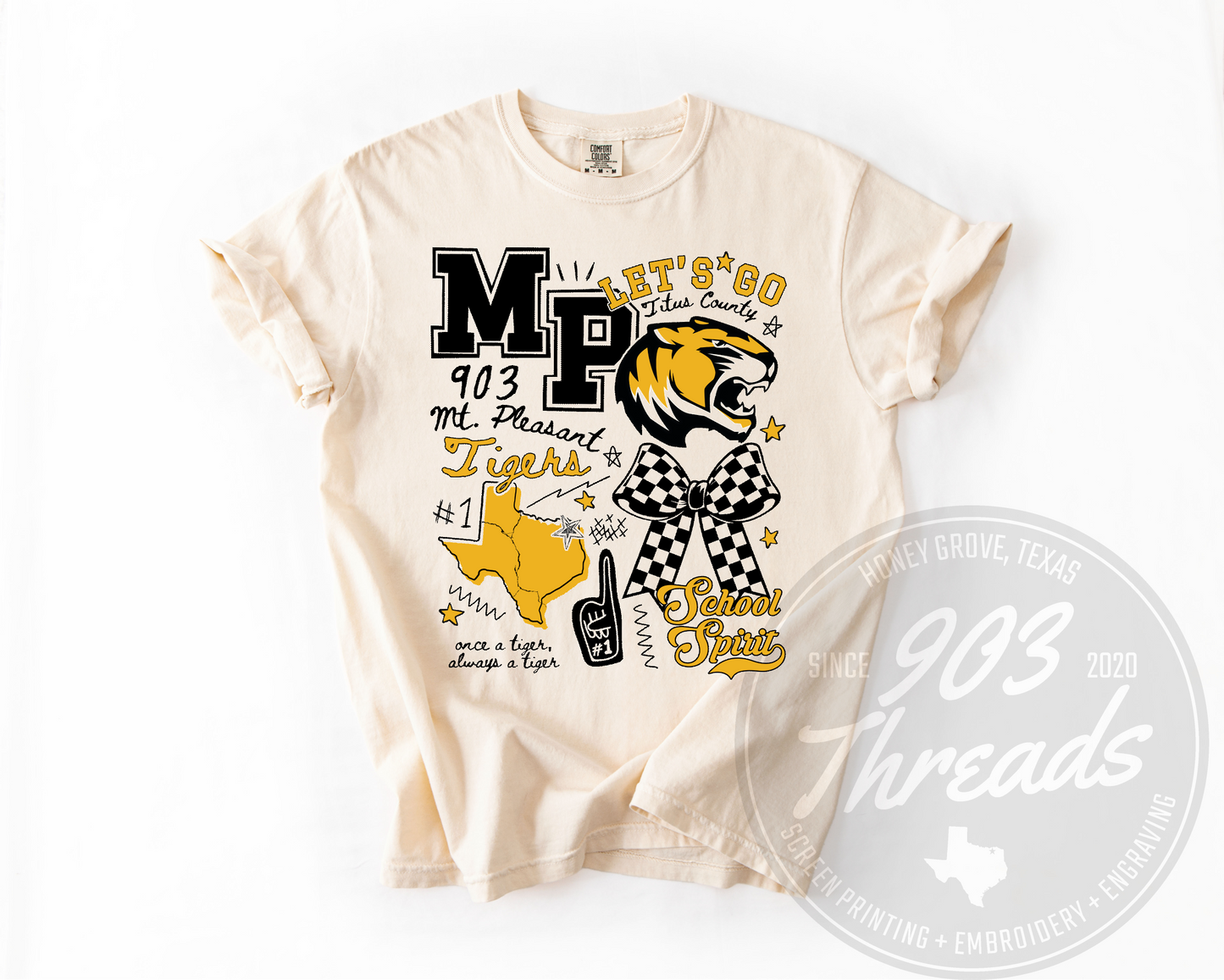 Mt. Pleasant Tigers Legacy Board - Short/Long Sleeve