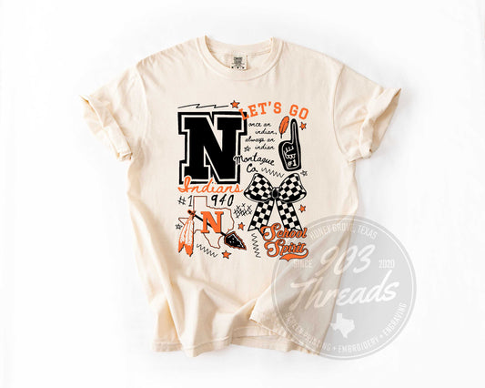 Nicona Indians Legacy Board - Short/Long Sleeve