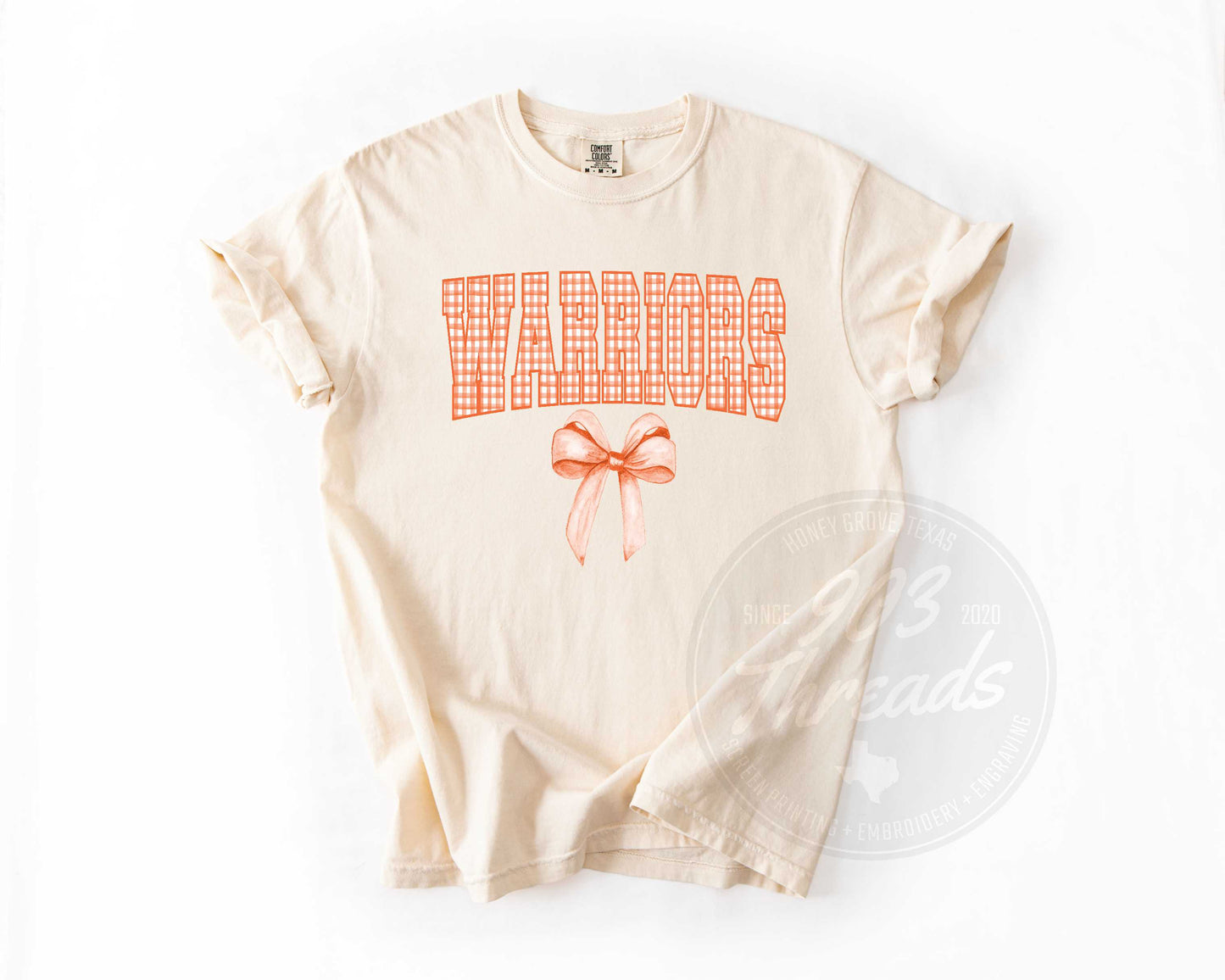 Warriors Preppy Mascot - Orange