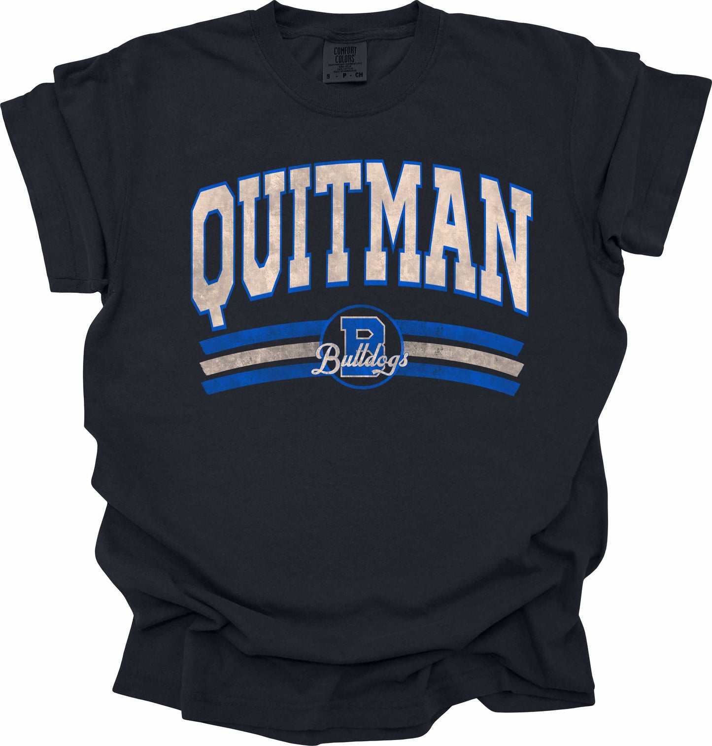 Quitman Bulldogs Old School Grit