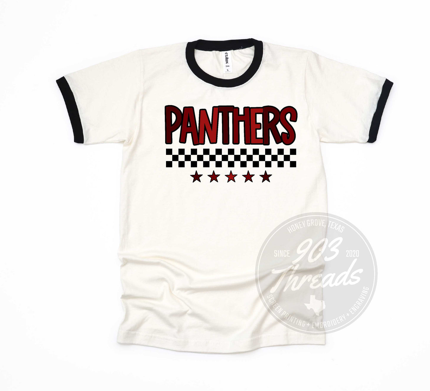 Retro Ringer Benton Panthers