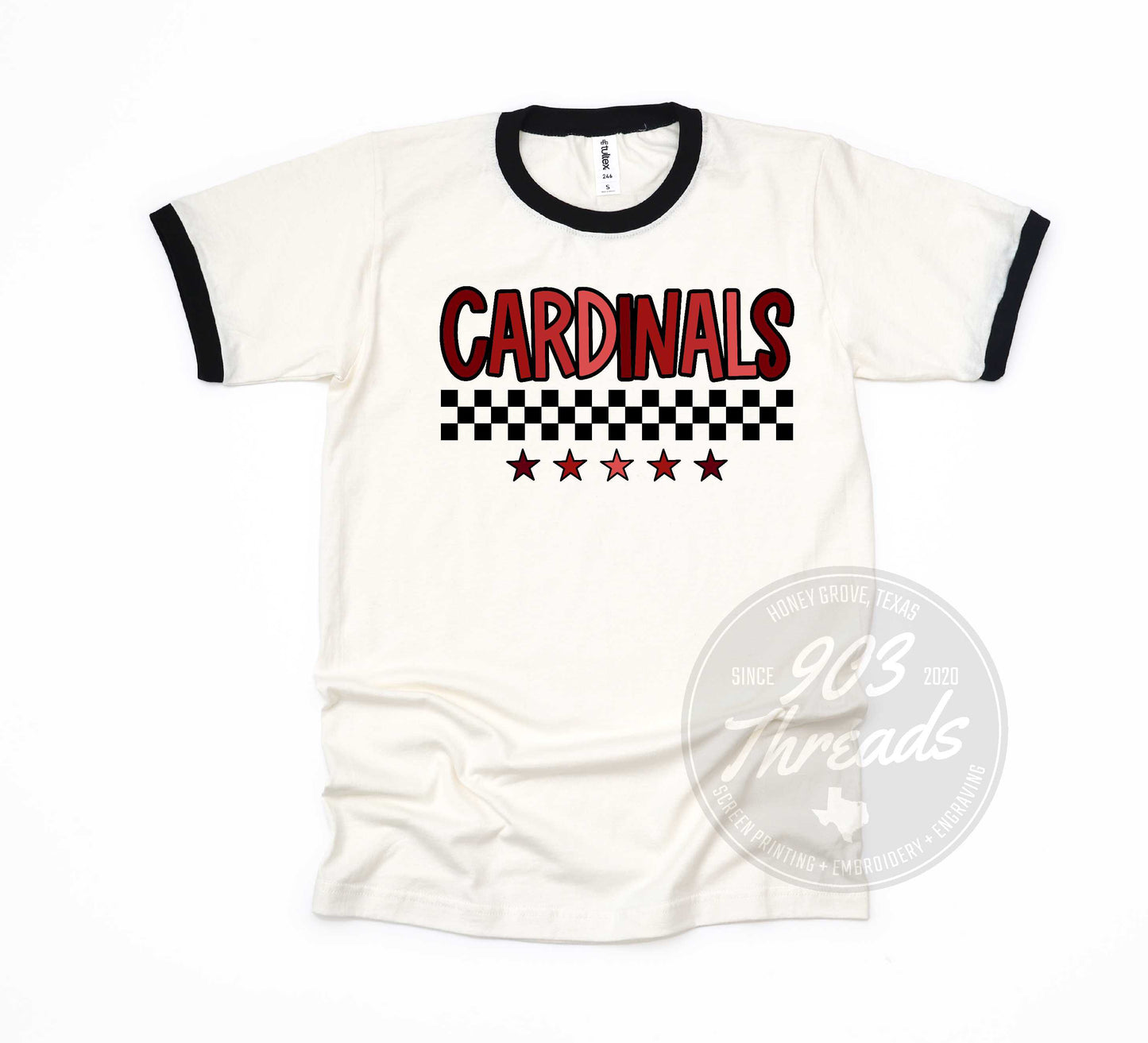 Retro Ringer Savoy Cardinals