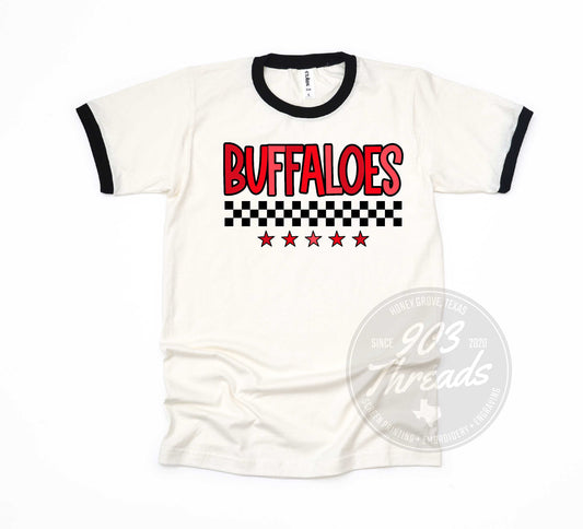 Retro Ringer Lone Oak Buffaloes