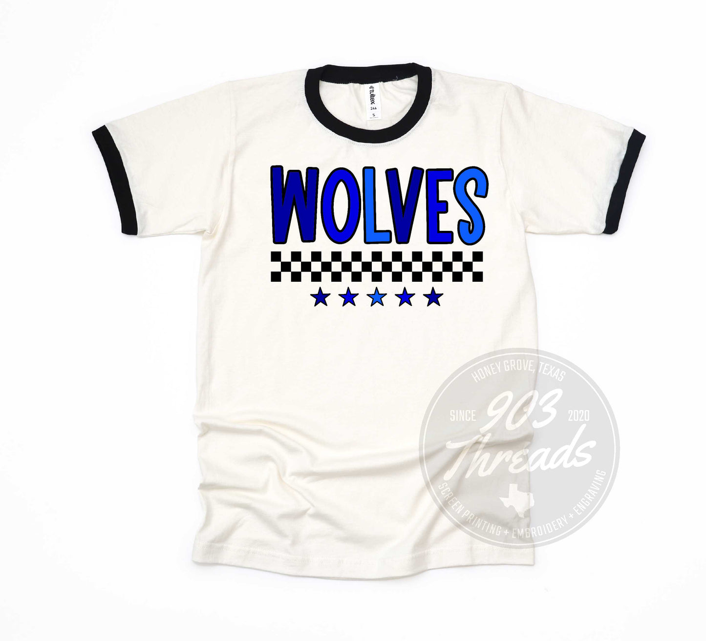 Retro Ringer Wolfe City Wolves