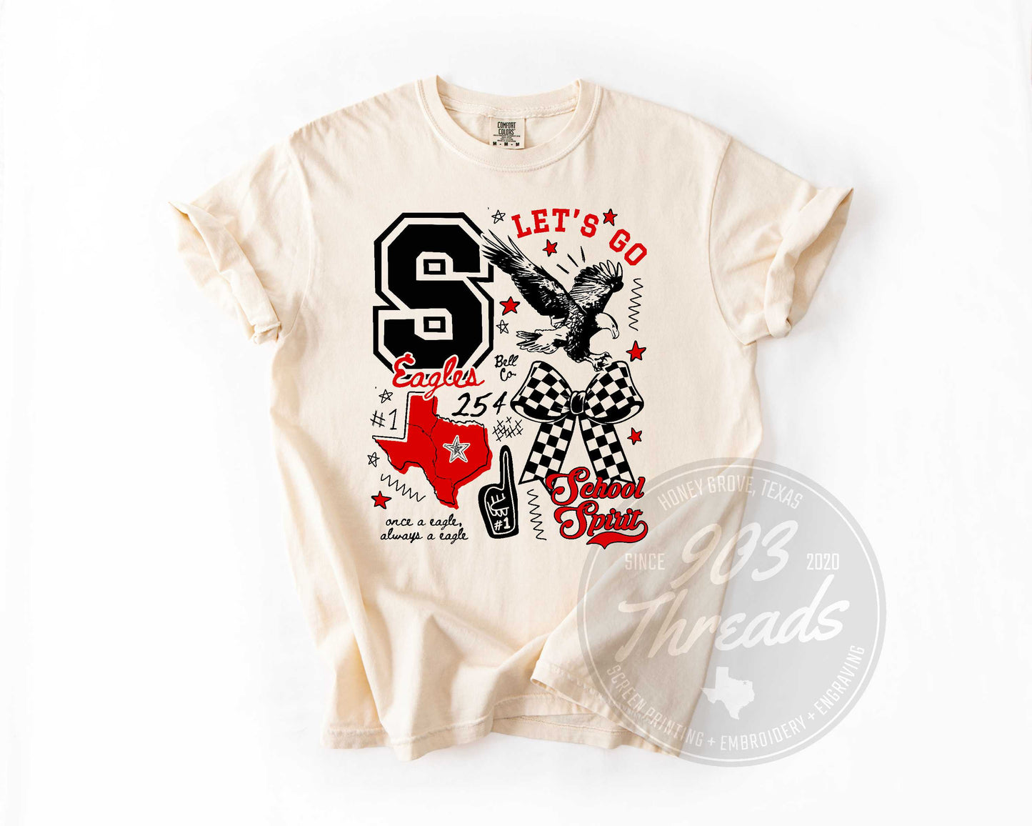 Salado Eagles Legacy Board - Short/Long Sleeve