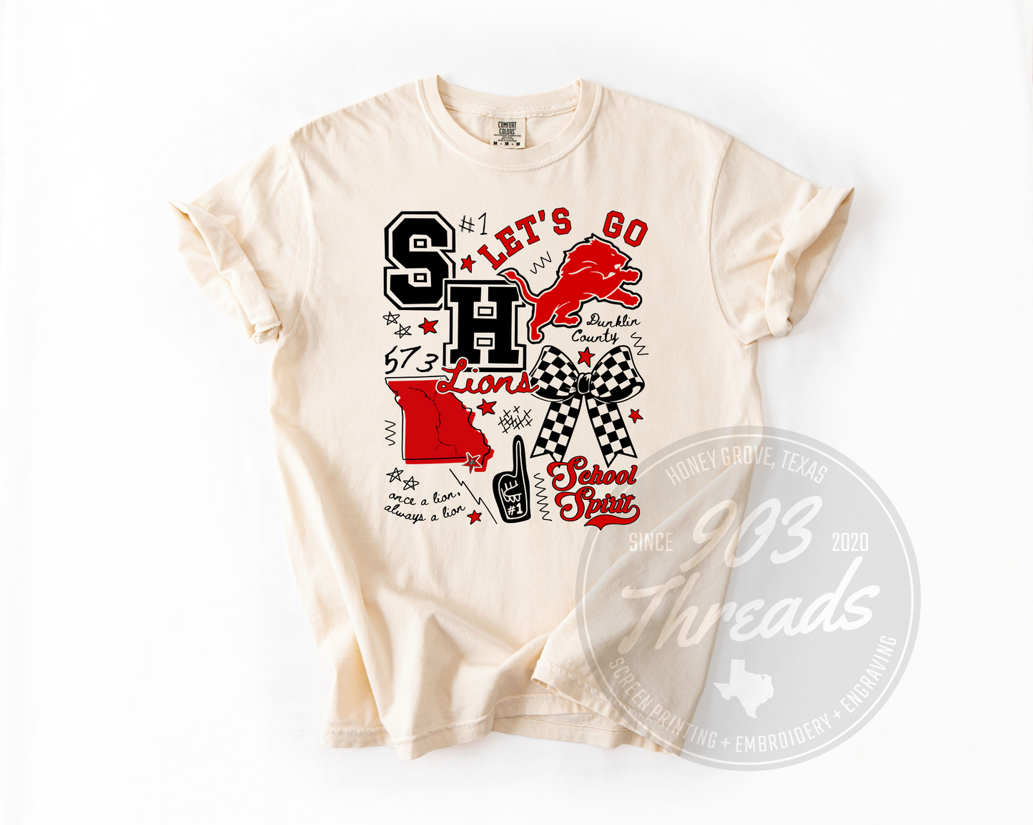 Senath-Hornersville Lions Legacy Board - Short/Long Sleeve