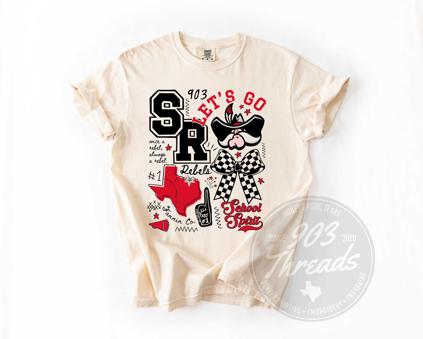 Sam Rayburn Rebels Legacy Board - Short/Long Sleeve