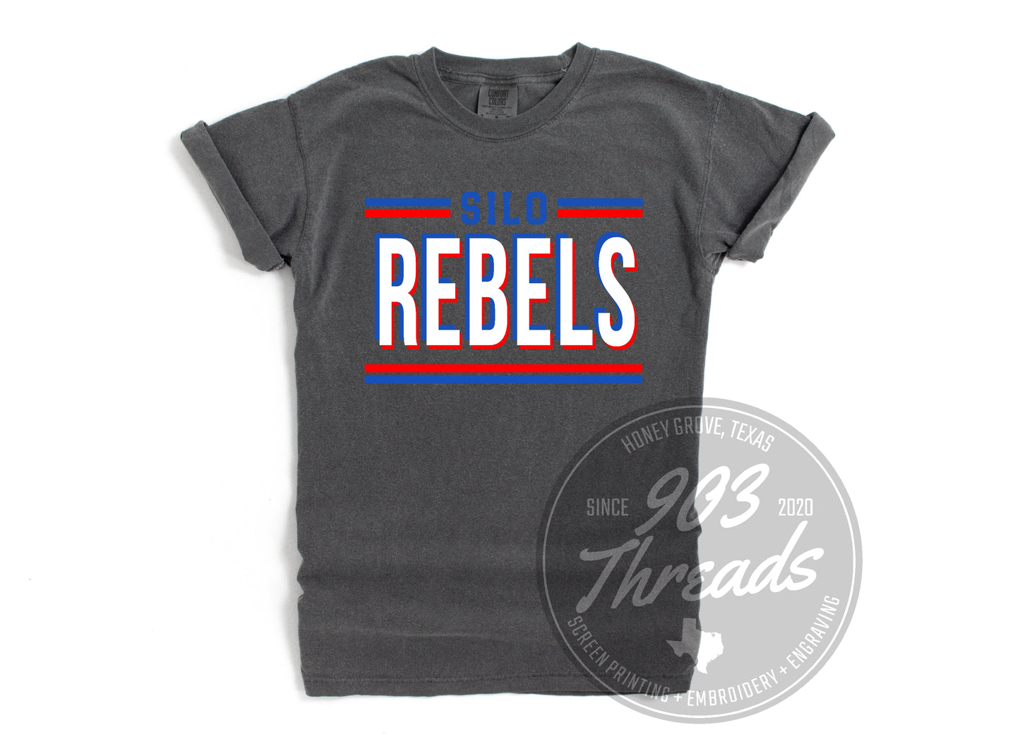 Silo Rebels Hold That Line Spirit Tee