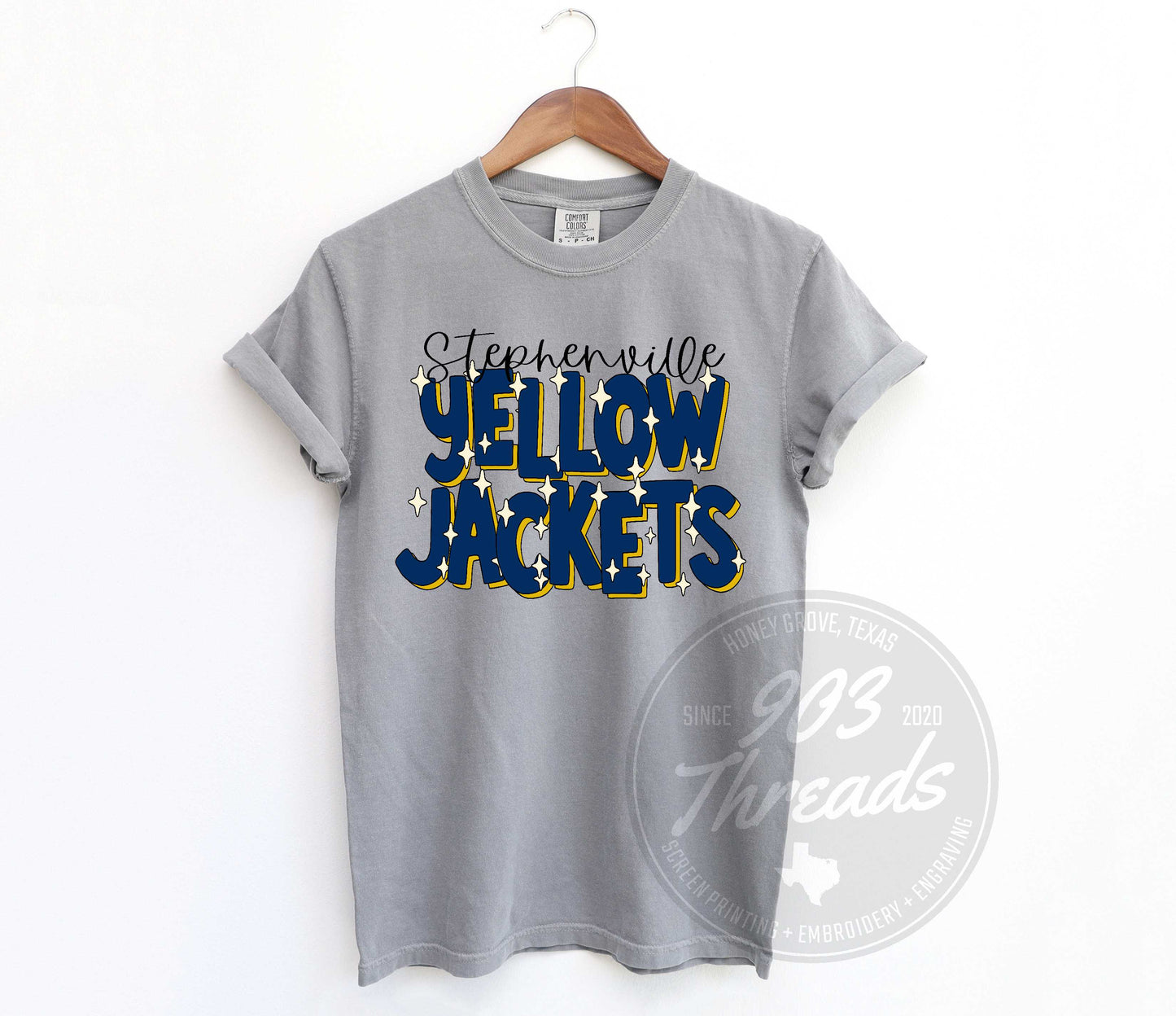 Stephenville Yellow Jackets - School Spirit Sparkle
