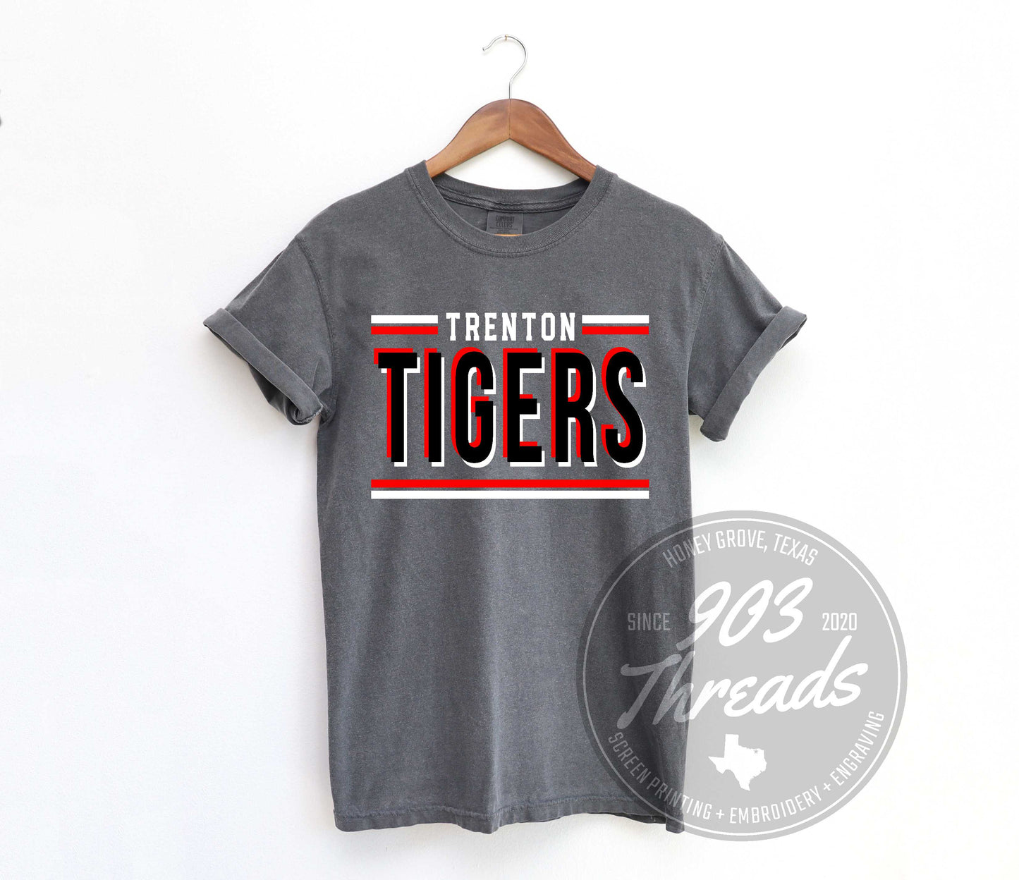 Trenton Tigers Hold That Line Spirit Tee