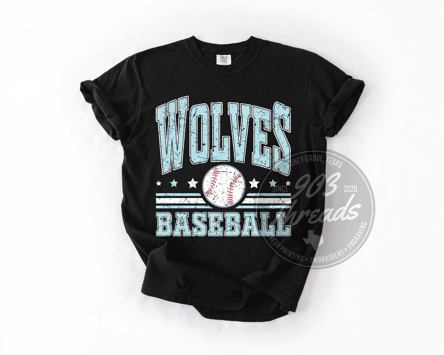 Wolves Baseball Sweatshirt/Short Sleeve