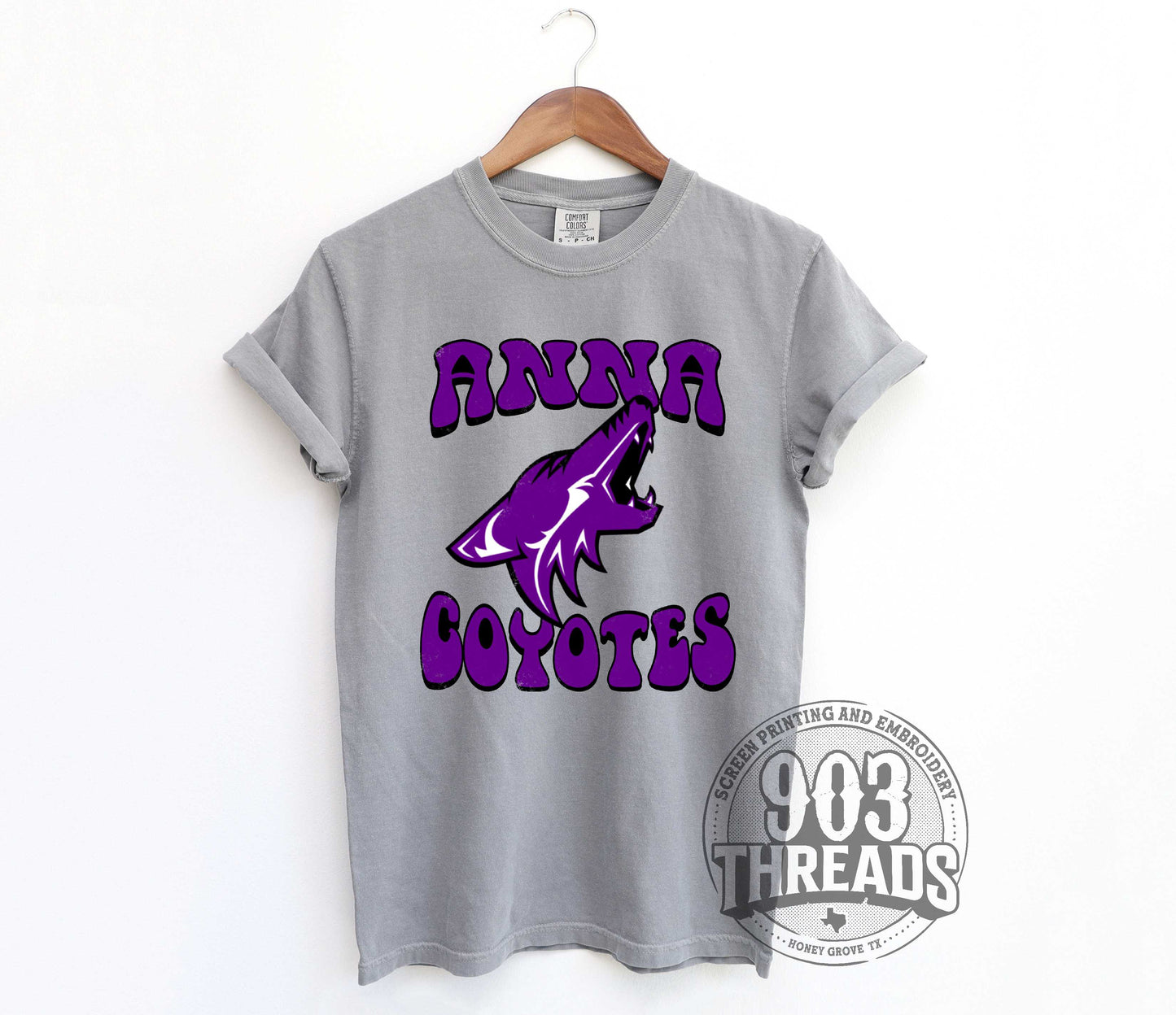 Anna Coyotes - Old School Mascot