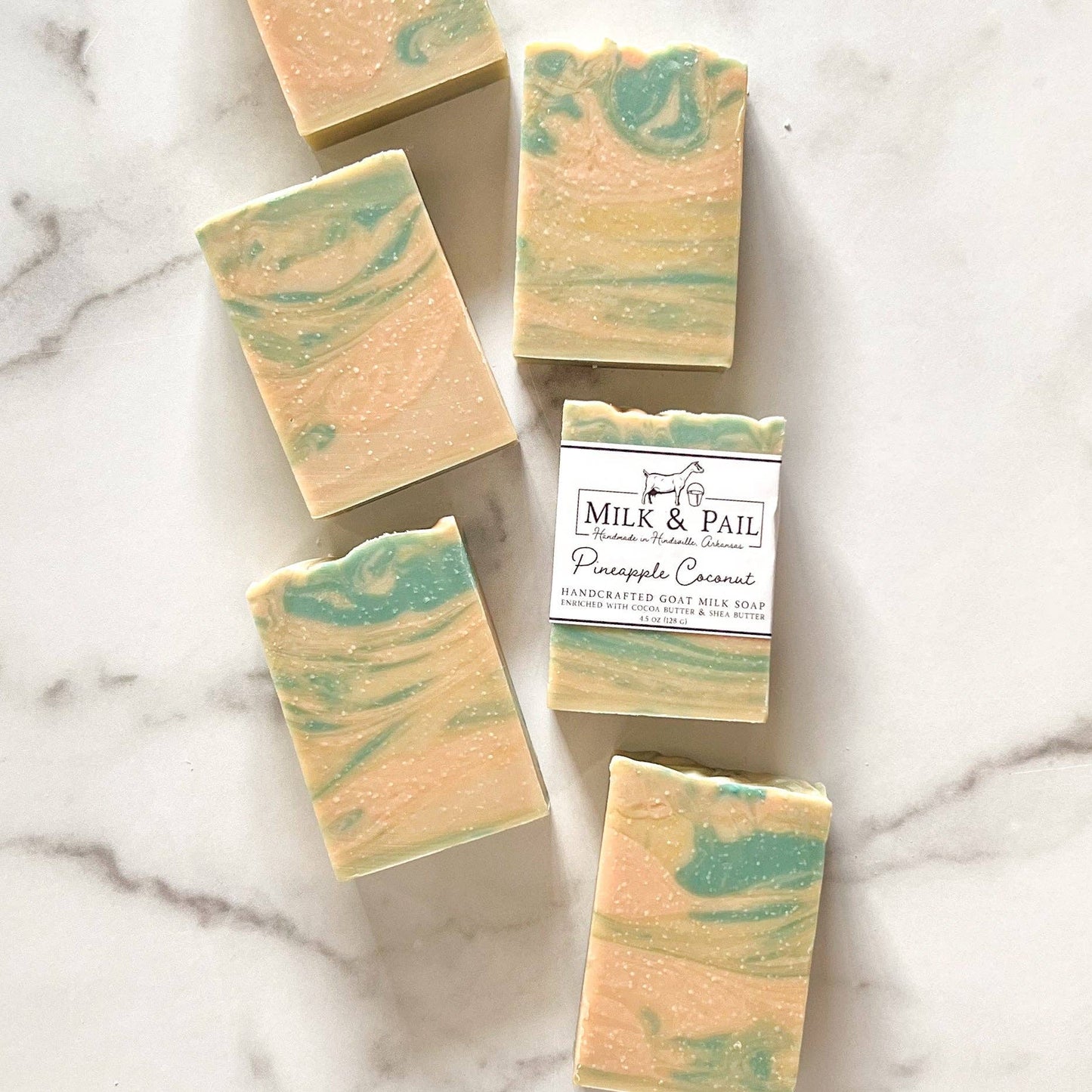 Pineapple Coconut Goat Milk Soap