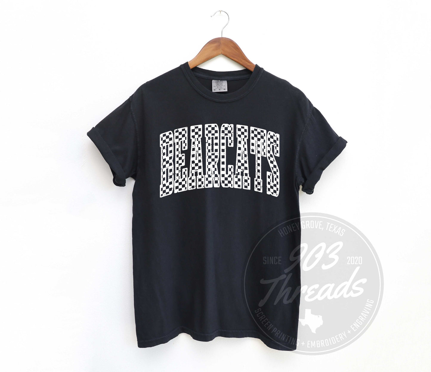 Bearcats - Checkered Varsity - Short Sleeve