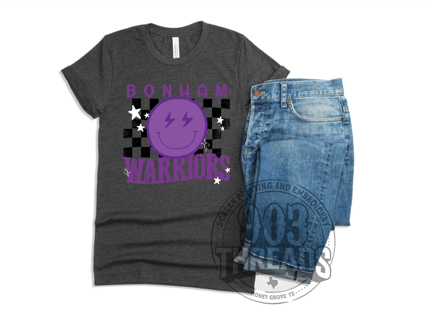 Bonham Warriors Smiley Check