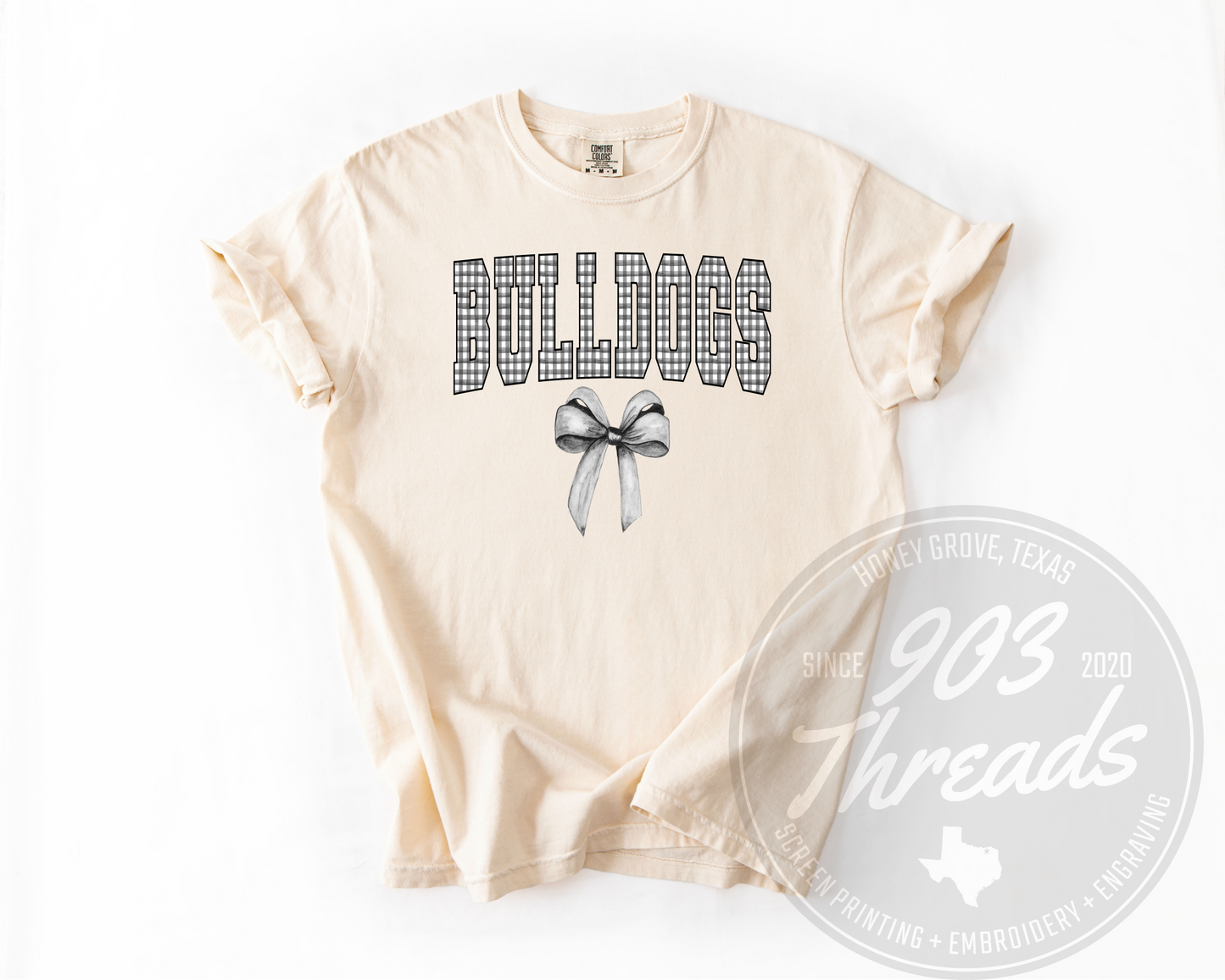 Bulldogs Preppy Mascot - Black