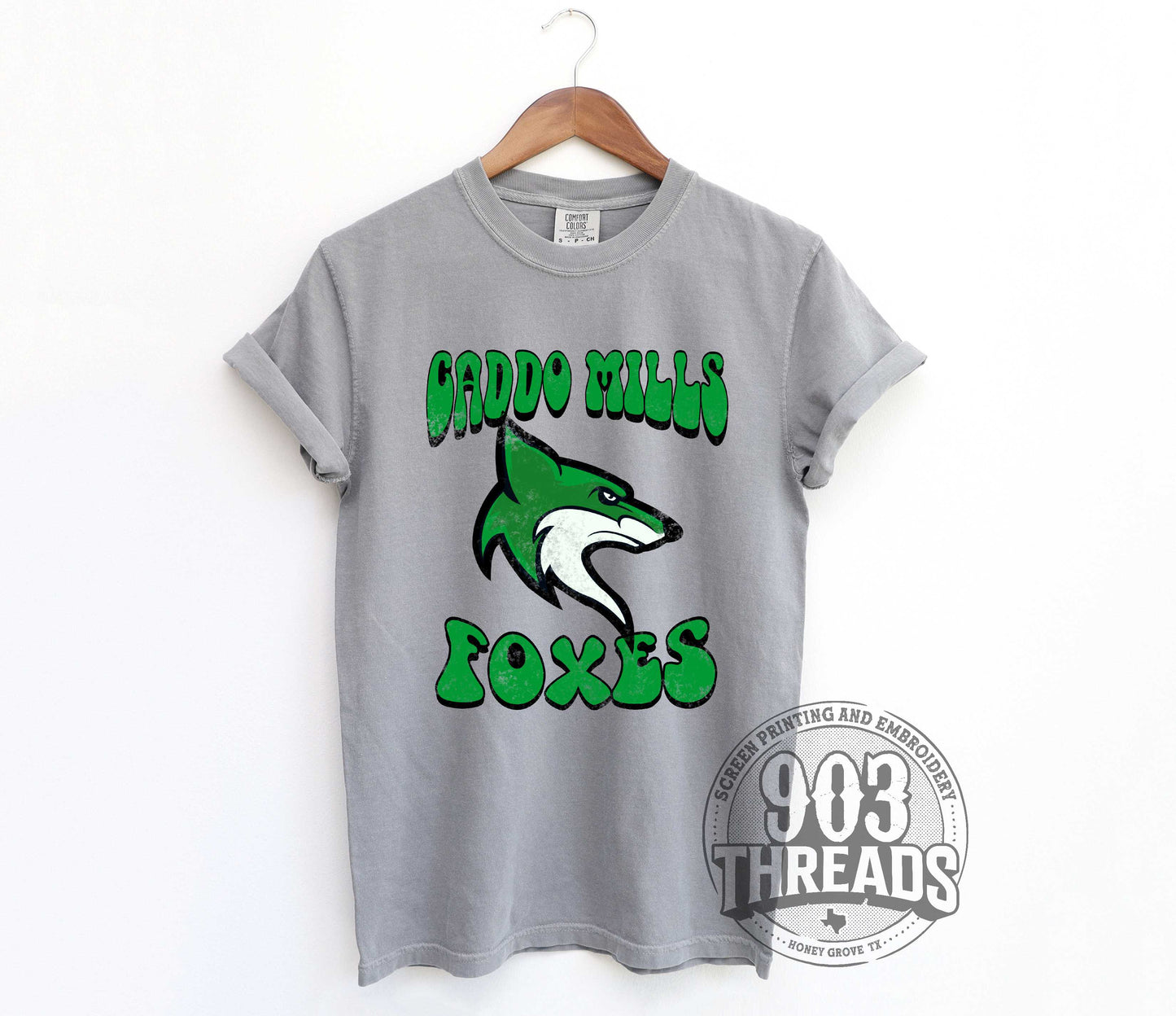Caddo Mills Foxes - Old School Mascot